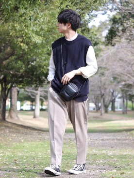 GPさん（メンズ・163cm）の春コーディネート