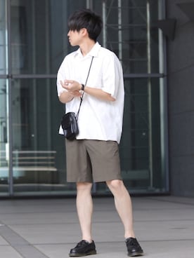 「A Day in the Life （アデイインザライフ）のアイテム」を使った、GPさん（メンズ・163cm）の春コーディネート