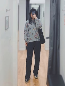 「日常」｜「アイテム（その他シューズ）」を使った、KreuzRoseさん（レディース・164cm）の春コーディネート