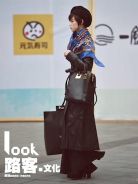 「UGG（アグ）のアイテム（帽子）」を使った、幸福一万年吧さん（レディース・165cm）の冬コーディネート