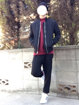 りょーさん（メンズ・170cm）の冬コーディネート