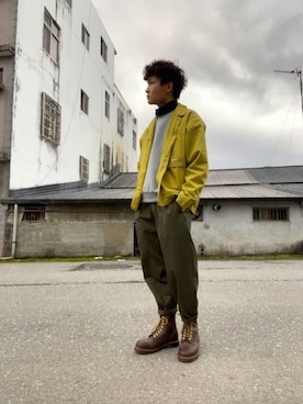 Juiceさん（メンズ・170cm）の冬コーディネート