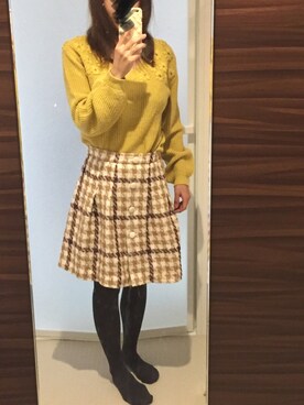 rikka さん（レディース・158cm）の秋コーディネート