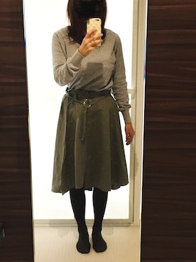 rikka さん（レディース・158cm）の秋コーディネート