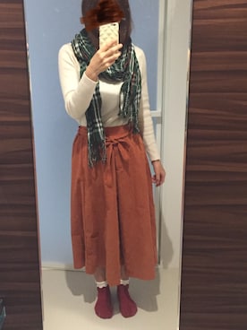 rikka さん（レディース・158cm）の冬コーディネート