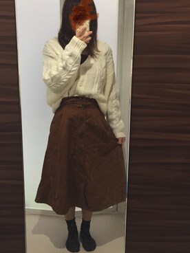 rikka さん（レディース・158cm）の冬コーディネート