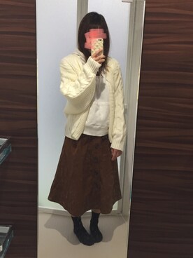 rikka さん（レディース・158cm）の冬コーディネート