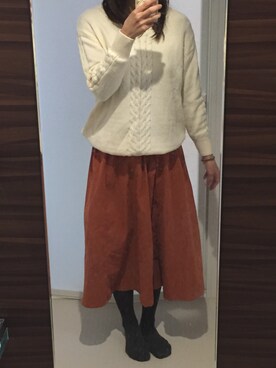 rikka さん（レディース・158cm）の冬コーディネート