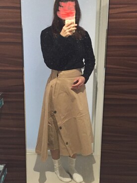 rikka さん（レディース・158cm）の冬コーディネート