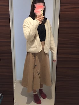 rikka さん（レディース・158cm）の冬コーディネート