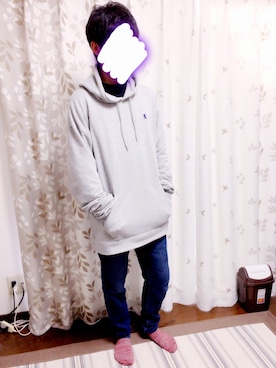 「GIORDANO」｜ISAMUさん（メンズ・163cm）の冬コーディネート
