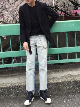 taishiさん（メンズ・181cm）の夏コーディネート