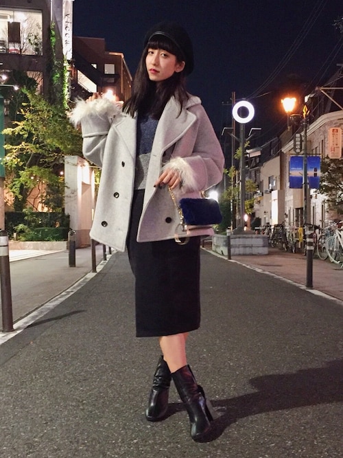 Riel Hareのピーコートを使ったコーディネート Wear