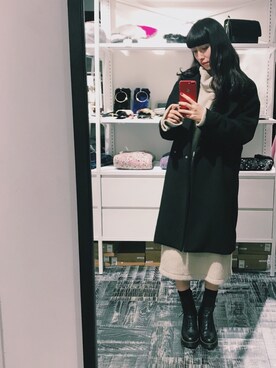 Rielさん（レディース・163cm）の冬コーディネート