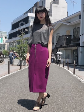 Rielさん（レディース・163cm）の春コーディネート