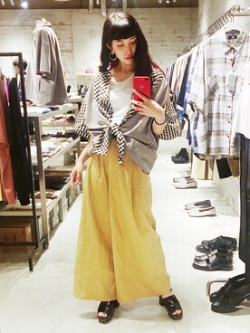 Rielさん（レディース・163cm）の春コーディネート