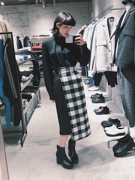 Rielさん(レディース・163cm)の冬コーディネート