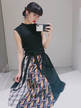 Rielさん（レディース・163cm）の夏コーディネート