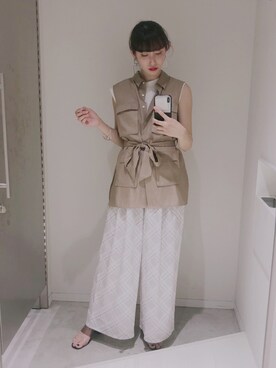 Rielさん（レディース・163cm）の夏コーディネート