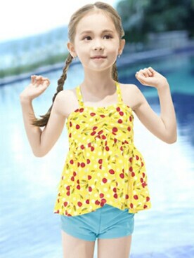 「子供服」｜「アイテム（水着/着物・浴衣）」を使った、KidsTeddyさん（キッズ・100cm）の秋コーディネート