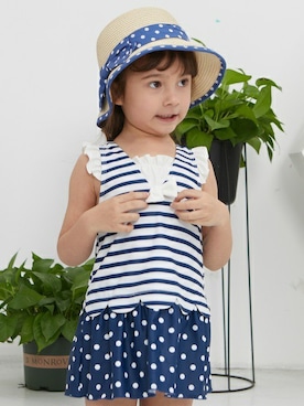 「子供服」｜「アイテム（水着/着物・浴衣）」を使った、KidsTeddyさん（キッズ・100cm）の春コーディネート