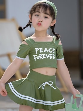 「アイテム（水着/着物・浴衣）」を使った、KidsTeddyさん（キッズ・100cm）の夏コーディネート