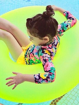 KidsTeddyさん（キッズ・100cm）の夏コーディネート