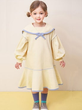 「JELISPOON（ジェリスプーン）のアイテム」を使った、KidsTeddyさん（キッズ・100cm）の冬コーディネート