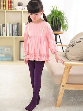 KidsTeddyさん（キッズ・100cm）の冬コーディネート