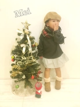 「smoothy」｜「アイテム（その他）」を使った、♡Mei♡さん（キッズ・90cm）の秋コーディネート