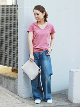 「relume」｜miyaさん（レディース・160cm）の春コーディネート