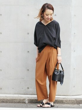 「relume」｜miyaさん（レディース・160cm）の春コーディネート