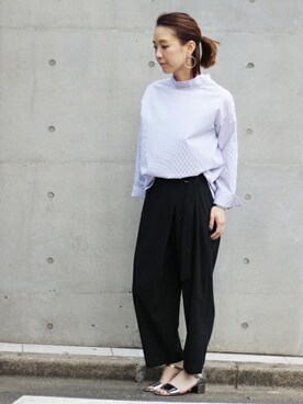 「relume」｜miyaさん（レディース・160cm）の春コーディネート