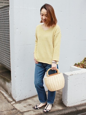 「relume」｜miyaさん（レディース・160cm）の春コーディネート