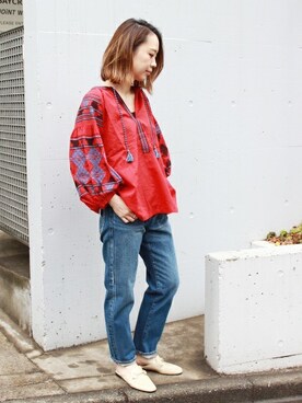 「relume」｜miyaさん（レディース・160cm）の夏コーディネート