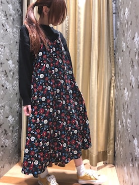 遊佐さん（レディース・153cm）の秋コーディネート