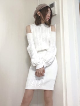 遊佐さん(レディース・153cm)の冬コーディネート