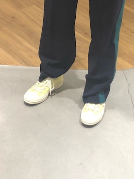「ESPRIT（エスプリ）のアイテム（パンツ）」を使った、Amelie Ong さん（レディース・160cm）の春コーディネート