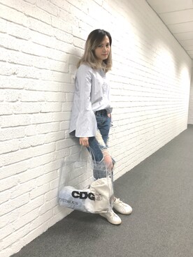 Amelie Ong さんの（COMME des GARCONS | コムデギャルソン）を使ったコーディネート