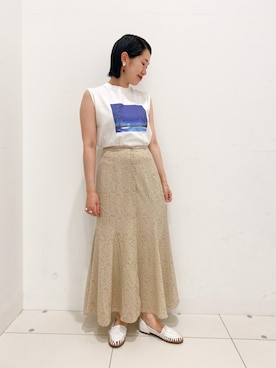 Hashimotoさん（レディース・157cm）の夏コーディネート