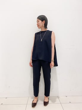 Hashimotoさん（レディース・157cm）の夏コーディネート