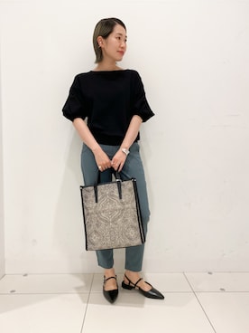 Hashimotoさん（レディース・157cm）の夏コーディネート