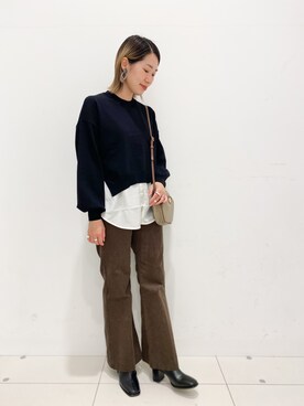 Hashimotoさん（レディース・157cm）の秋コーディネート