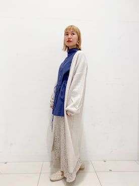「シンフルコーデ」｜「アイテム（その他シューズ）」を使った、Hashimotoさん（レディース・157cm）の秋コーディネート