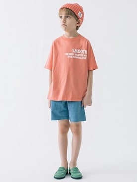 「Smoothy（スムージー）のアイテム（帽子）」を使った、smoothy_boyさん（キッズ・118cm）の夏コーディネート