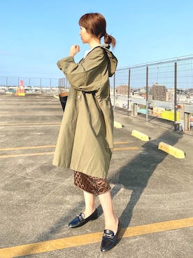 「NANO universe（ナノユニバース）のアイテム（その他アウター）」を使った、nano・universe ららぽーとTOKYO-BAY Womensさん（レディース・170cm）の秋コーディネート
