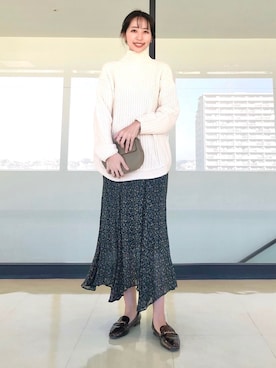 nano・universe ららぽーとTOKYO-BAY Womensさん（レディース・170cm）の冬コーディネート