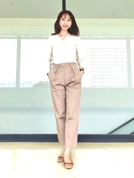 「ナノユニバース(nano･universe)」｜nano・universe ららぽーとTOKYO-BAY Womensさん（レディース・170cm）の冬コーディネート