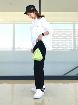 「SERGE de bleu（サージ）のアイテム」を使った、nano・universe ららぽーとTOKYO-BAY Womensさん（レディース・170cm）の冬コーディネート