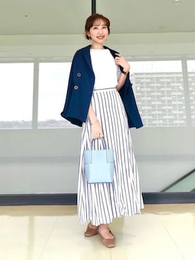 「アイテム（イヤリング）」を使った、nano・universe ららぽーとTOKYO-BAY Womensさん（レディース・170cm）の冬コーディネート